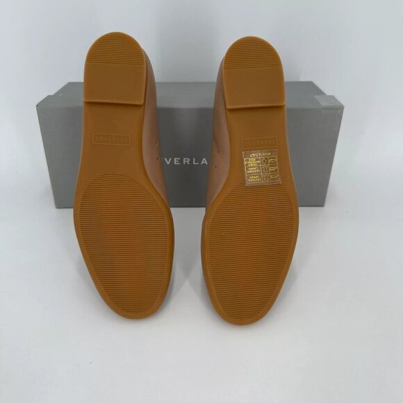 Everlane The Italian Leather Day Glove Flats in Tan-Brown sz 10.5 Women's NIB - Picture 6 of 6